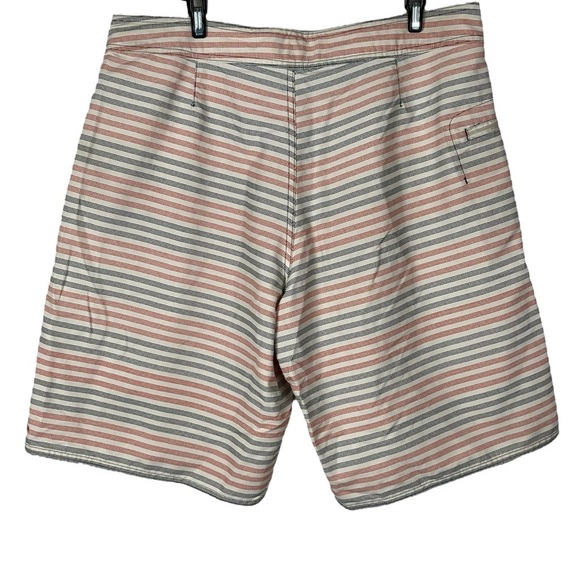 Patagonia Men’s Striped Swim Board Shorts Size 36 - Picture 2 of 9